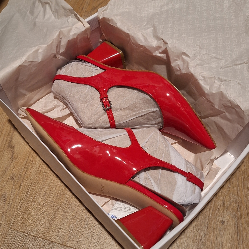 Low Red Heels For Work